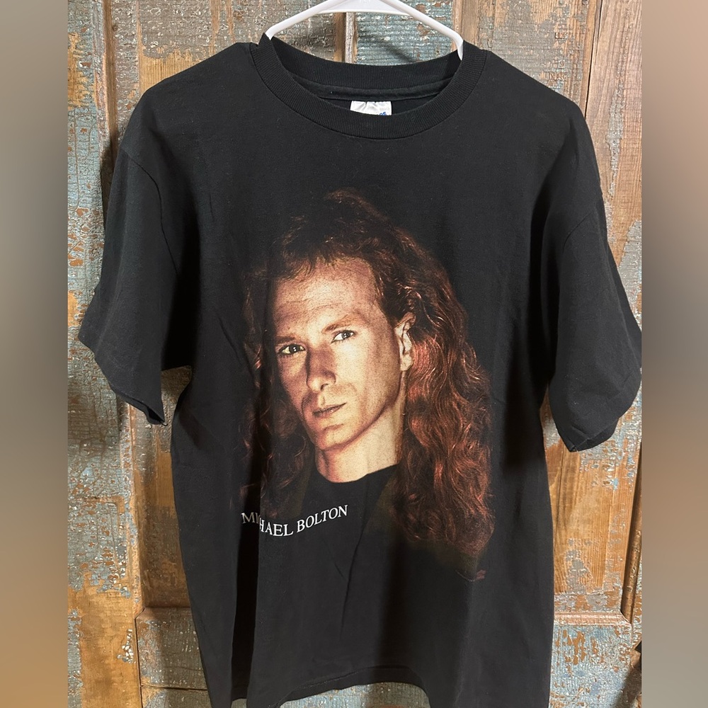 1994 Michael Bolton World Tour 1994 Single Stitch T-Shirt Large USA Vintage
